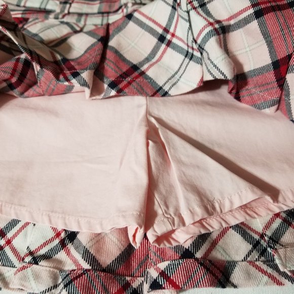 Gymboree Schoolgirls Rock size 9 shirt, 8 adjustable waist skort, 8-10 tights - Picture 9 of 11